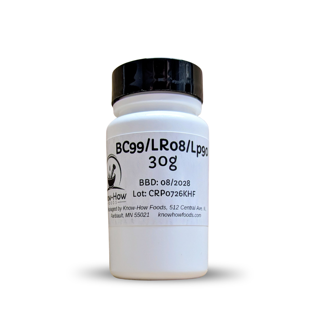 Premium Probiotic Multi-Benefit Starter (Plantarum Lp90, Coagulans BC99, Reuteri LR08)