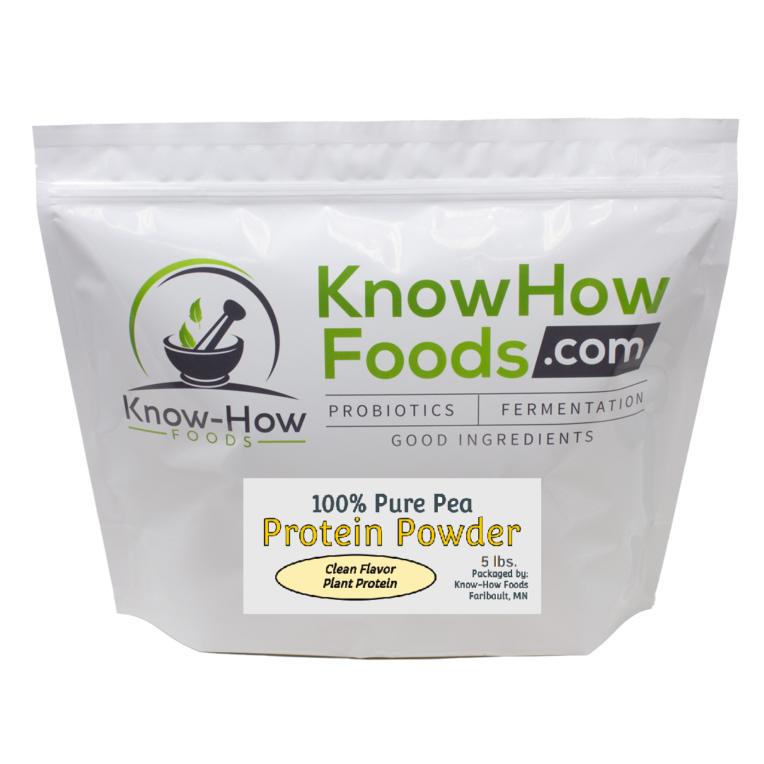 100% Pure Pea Protein Powder
