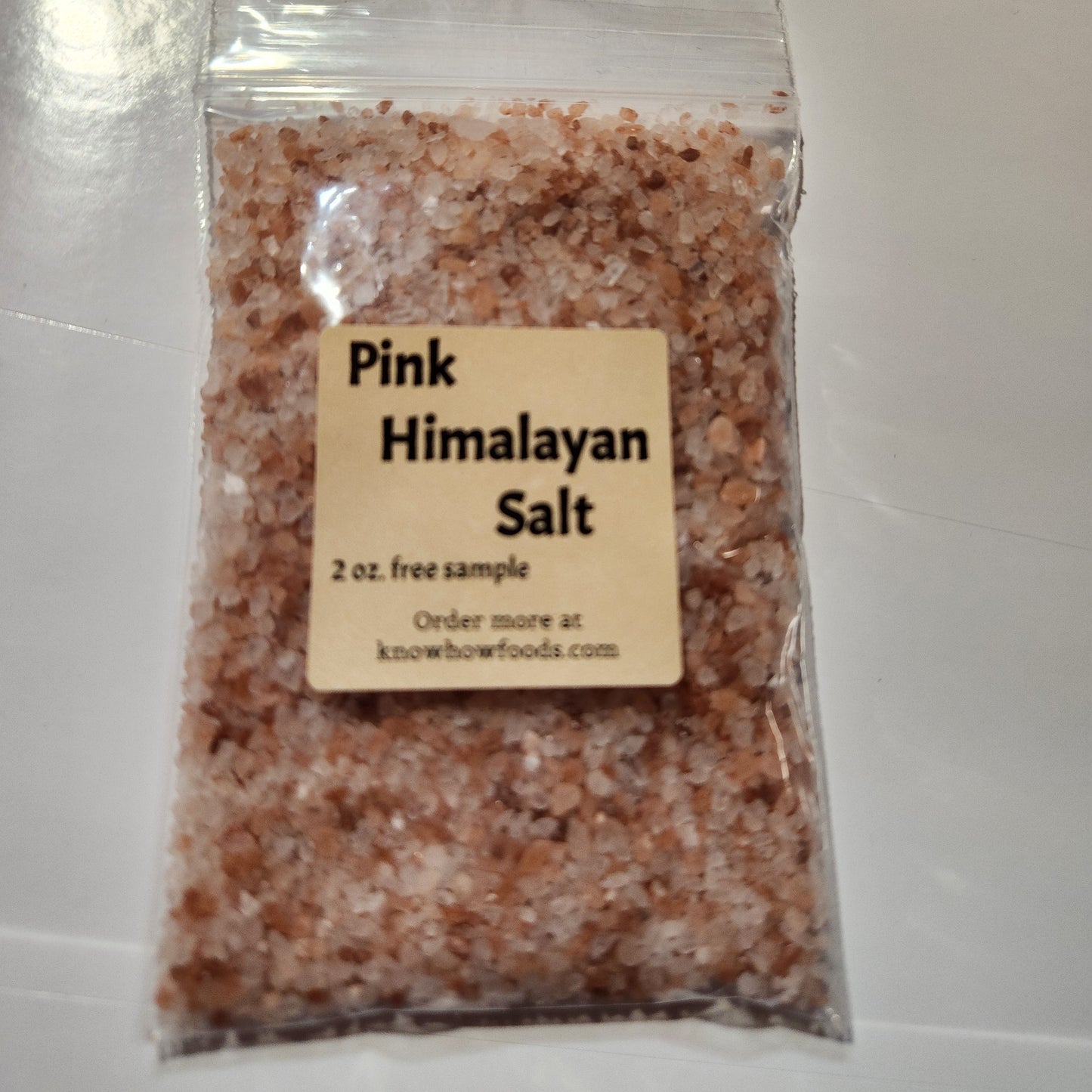 Pink Himalayan Salt SAMPLE