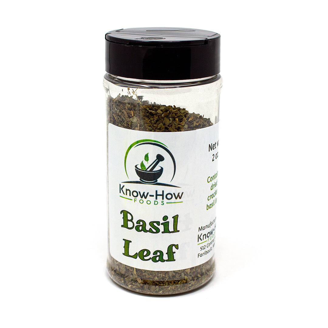 Dried Basil Leaves