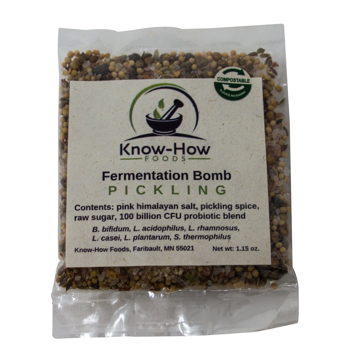 Know-How Foods Fermentation Bomb