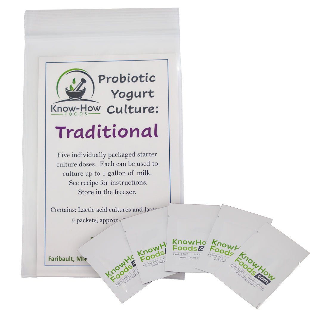 Probiotic Yogurt Culture: Traditional