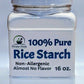 100% Pure Rice Starch - Home or Commercial Use
