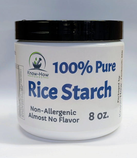 100% Pure Rice Starch - Home or Commercial Use