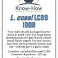 Lactobacillus casei LC89 (single-use B-CFU pkts or you-scoop bulk jars)