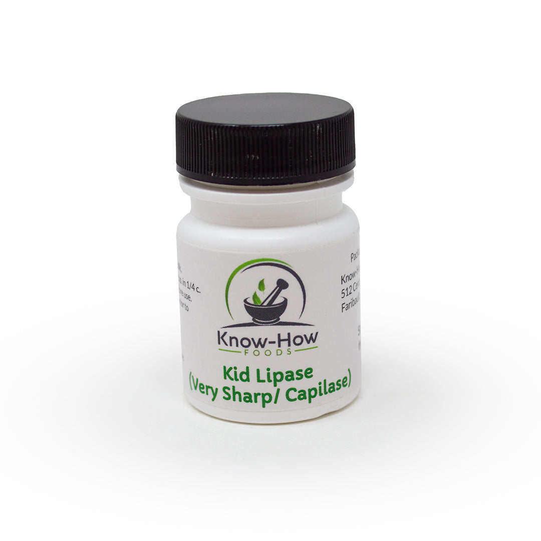 Lipase Powder: (Very Sharp/Kid/Capilase)