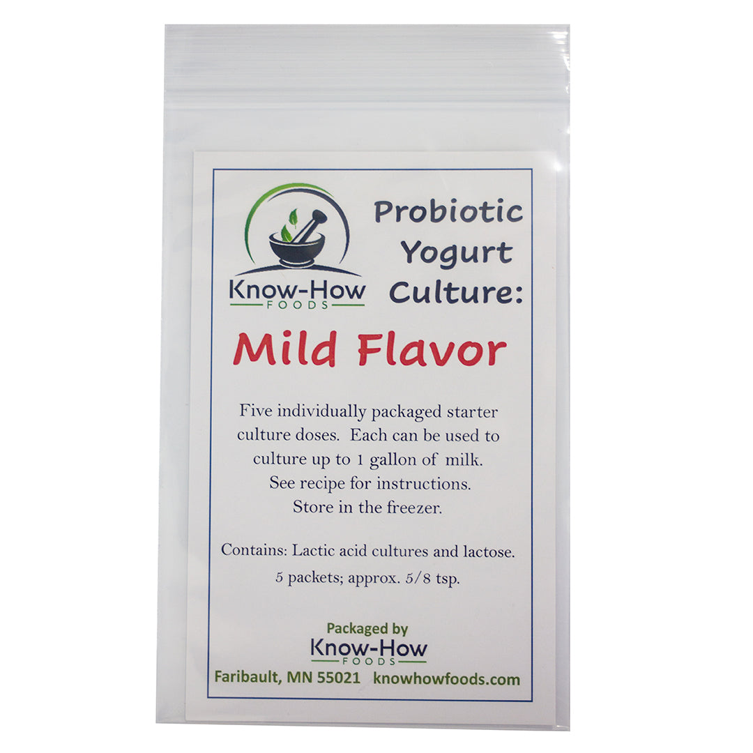 Probiotic Yogurt Culture: Mild